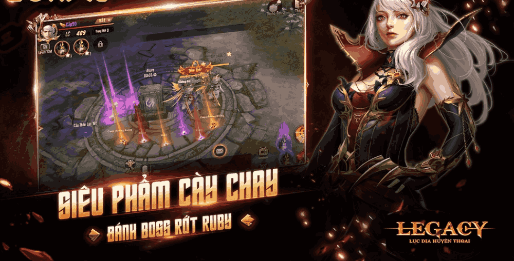 Code Legacy Lục Địa Huyền Thoại